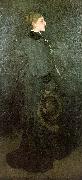 James Abbott McNeil Whistler Arrangement in Brown and Black oil painting
